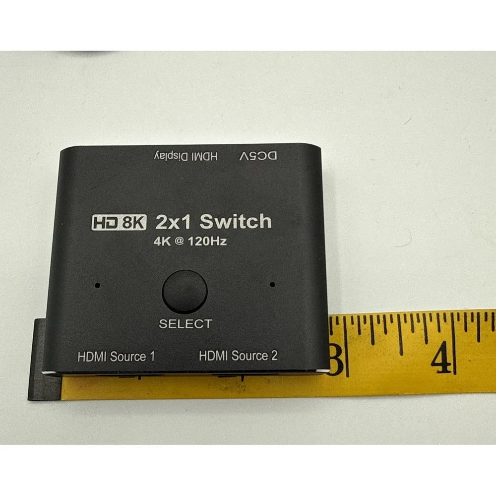 HDMI‎ HD 8K 2X1 Switch with cord 4K 120Hz